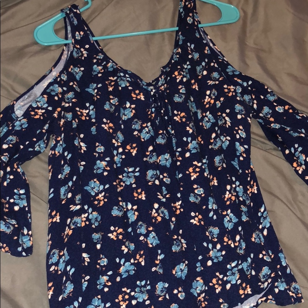 Off the Shoulder Floral Top